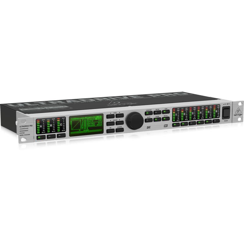 Behringer ULTRADRIVE DCX2496 Precision Digital 24-Bit/96 kHz Loudspeaker Management System-Cannon Sound And Light