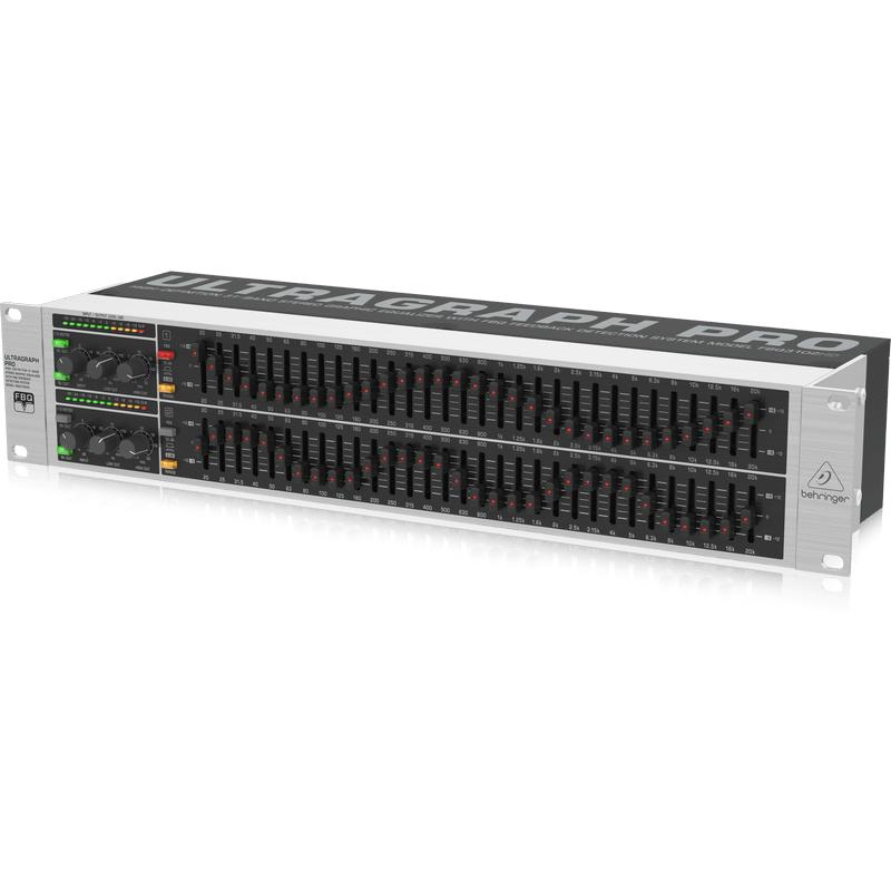 Behringer ULTRAGRAPH FBQ-PRO FBQ3102HD 31-Band Stereo Graphic Equalizer w/ Feedback Detection System-Cannon Sound And Light