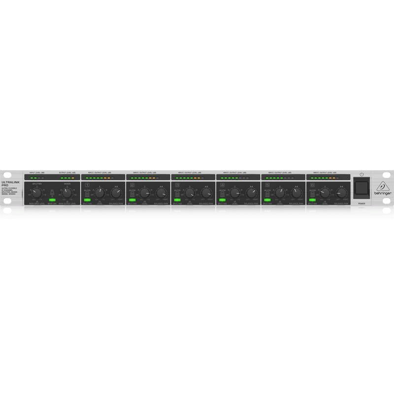 Behringer Ultralink Pro Mx882 V2 Ultra-Flexible 8-Channel Splitter/Mixer-Cannon Sound And Light