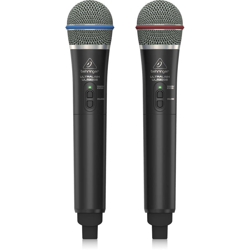 Behringer ULTRALINK ULM302MIC 2.4 GHz Digital Wireless System with 2 Handheld Microphones and Receiver-Cannon Sound And Light
