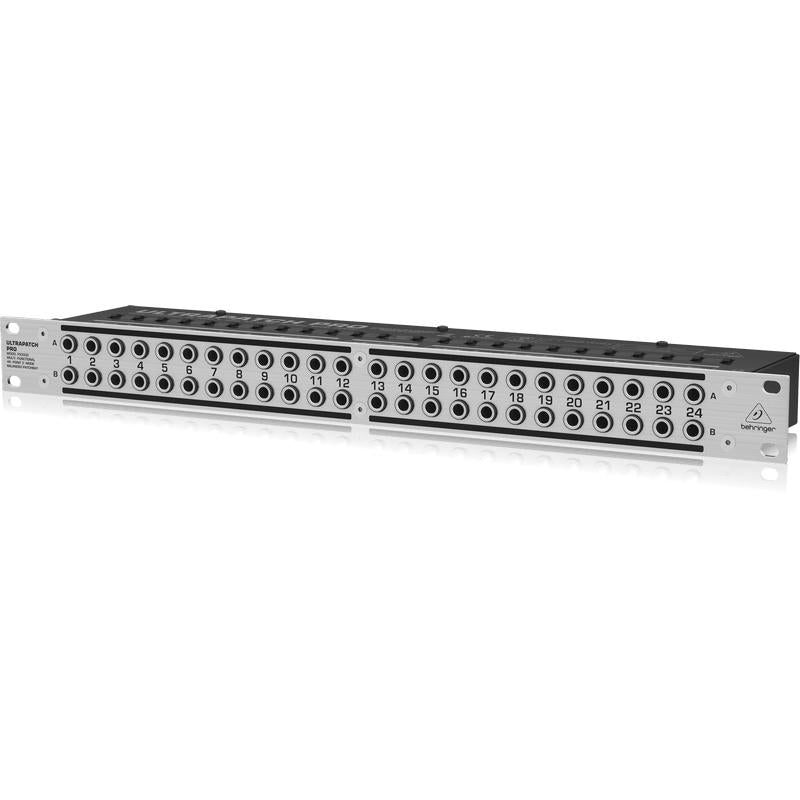 Behringer ULTRAPATCH PRO PX3000 Multi-Functional 48-Point 3-Mode Balanced Patchbay-Cannon Sound And Light