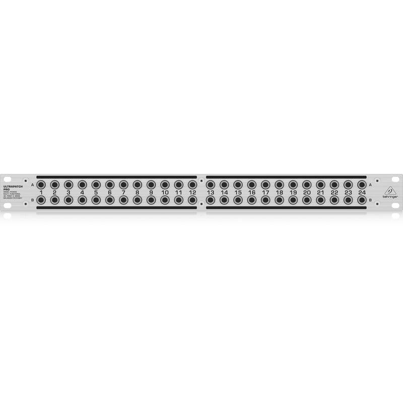 Behringer ULTRAPATCH PRO PX3000 Multi-Functional 48-Point 3-Mode Balanced Patchbay-Cannon Sound And Light