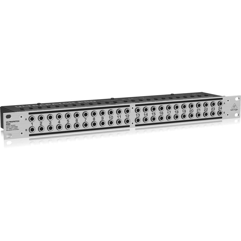 Behringer ULTRAPATCH PRO PX3000 Multi-Functional 48-Point 3-Mode Balanced Patchbay-Cannon Sound And Light