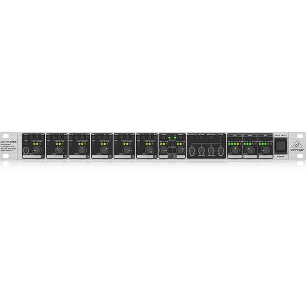Behringer ULTRAZONE ZMX8210 V2 Professional 8-Channel 3-Bus Mic/Line Zone Mixer-Cannon Sound And Light