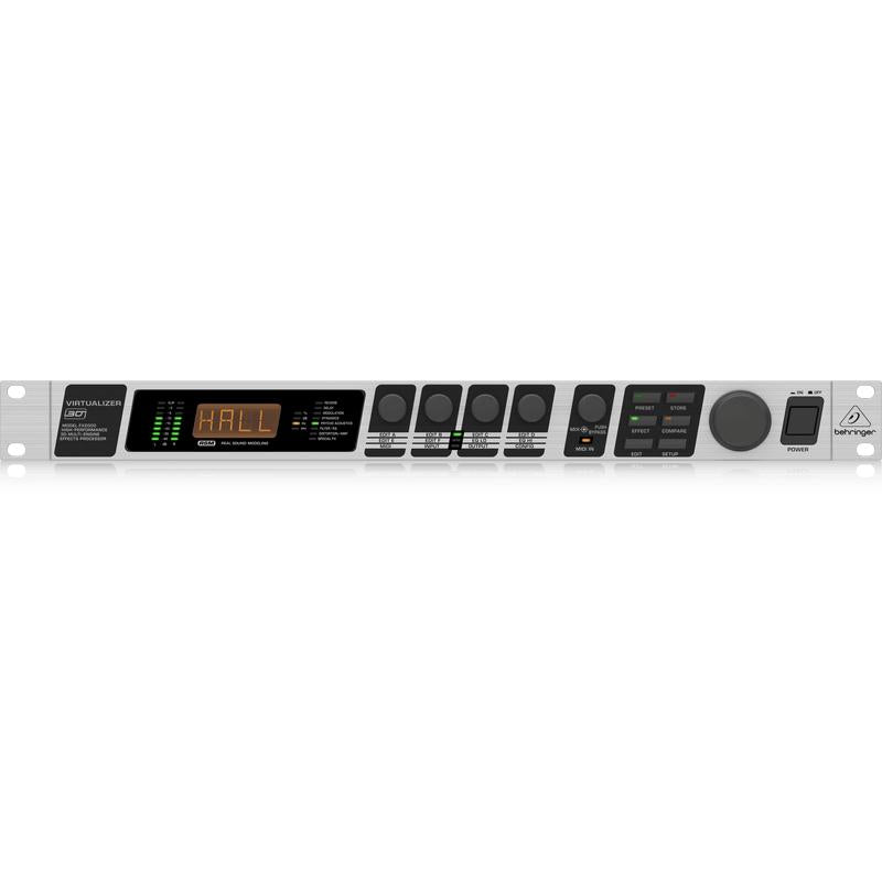 Behringer VIRTUALIZER 3D FX2000 High-Performance 3D Multi-Engine Effects Processor-Cannon Sound And Light