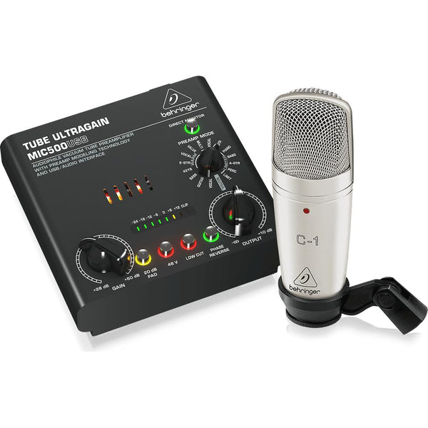 Behringer Voice Studio Recording Bundle-Cannon Sound And Light