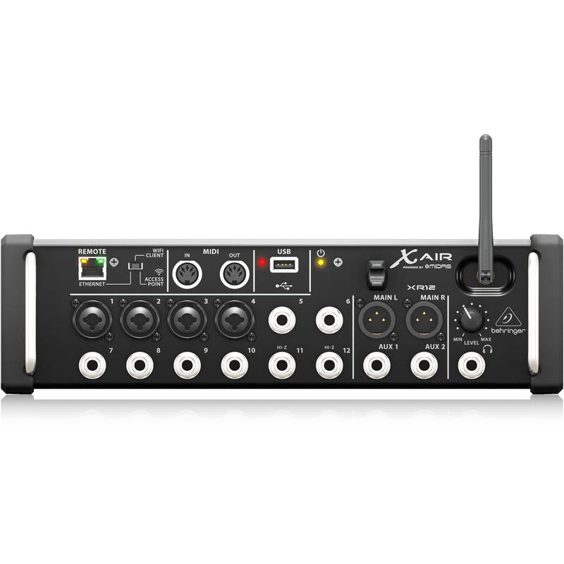 Behringer X AIR XR12 12-Input Digital Mixer for iPad/Android Tablets-Cannon Sound And Light