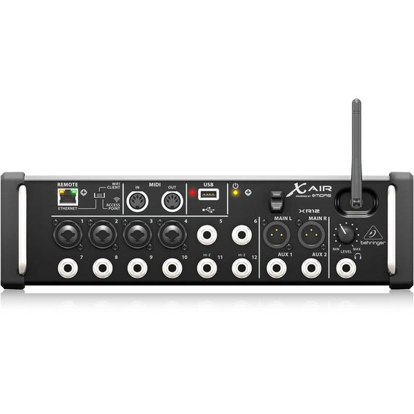 Behringer X AIR XR12 12-Input Digital Mixer for iPad/Android Tablets-Cannon Sound And Light