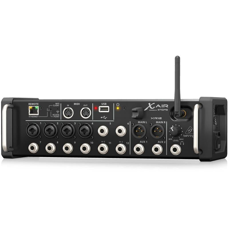 Behringer X AIR XR12 12-Input Digital Mixer for iPad/Android Tablets-Cannon Sound And Light
