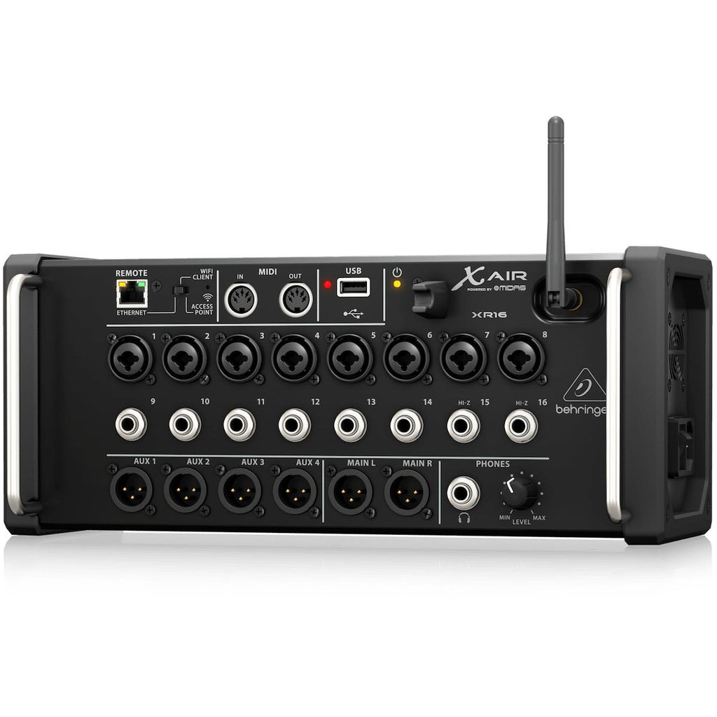 Behringer X AIR XR16 16-Channel, 16-Input Digital Mixer-Cannon Sound And Light
