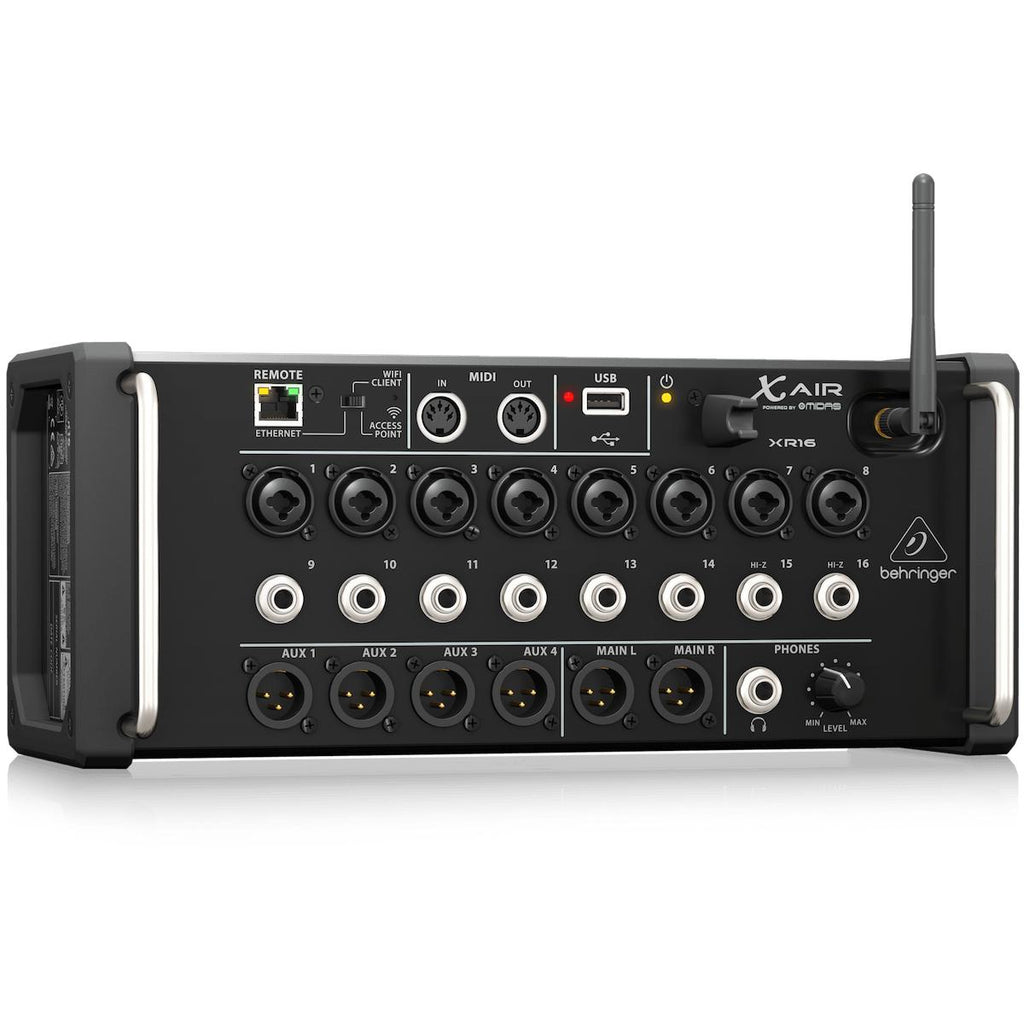 Behringer X AIR XR16 16-Channel, 16-Input Digital Mixer-Cannon Sound And Light