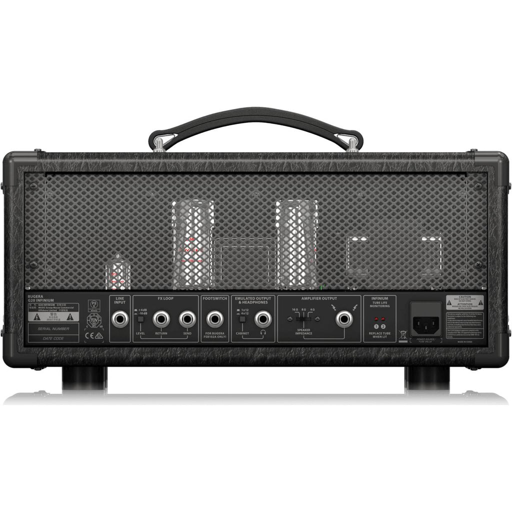 Bugera G20 INFINIUM 20-Watt Class-A Tube Amplifier Head-Cannon Sound And Light