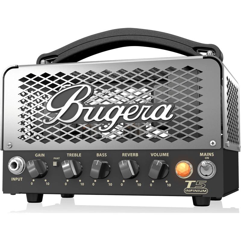 Bugera T5 INFINIUM 5-Watt Cage-Style Tube Amplifier Head-Cannon Sound And Light