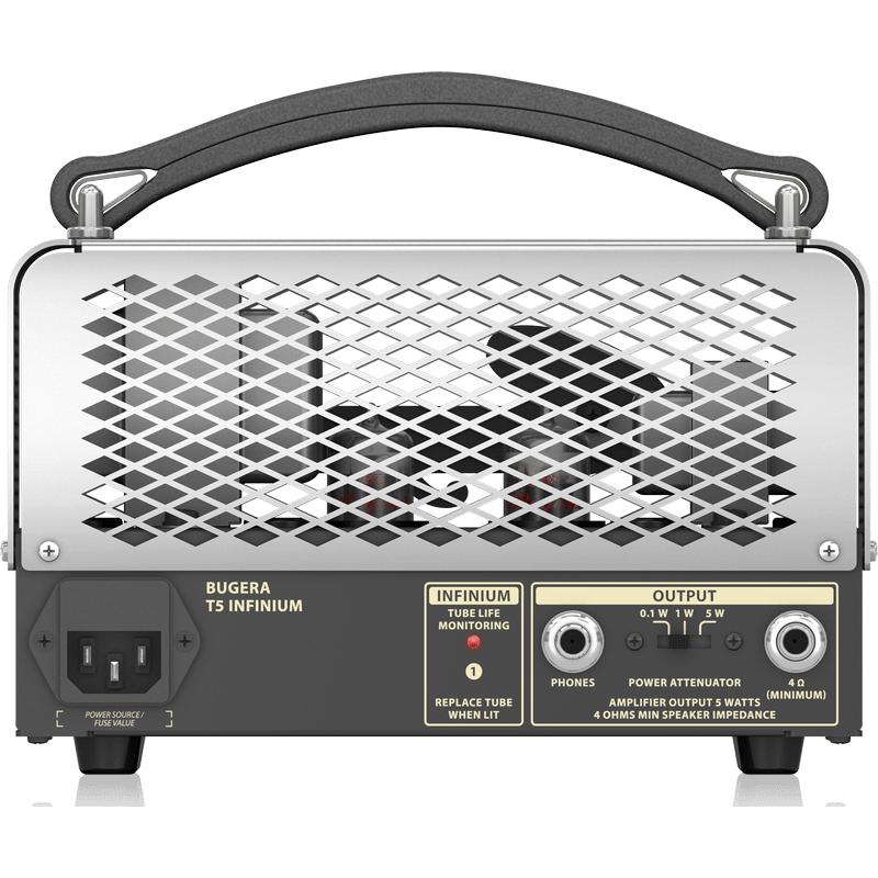 Bugera T5 INFINIUM 5-Watt Cage-Style Tube Amplifier Head-Cannon Sound And Light