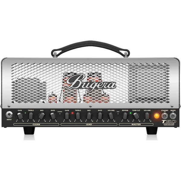 Bugera T50 INFINIUM 50-Watt Cage-Style Tube Amplifier Head-Cannon Sound And Light