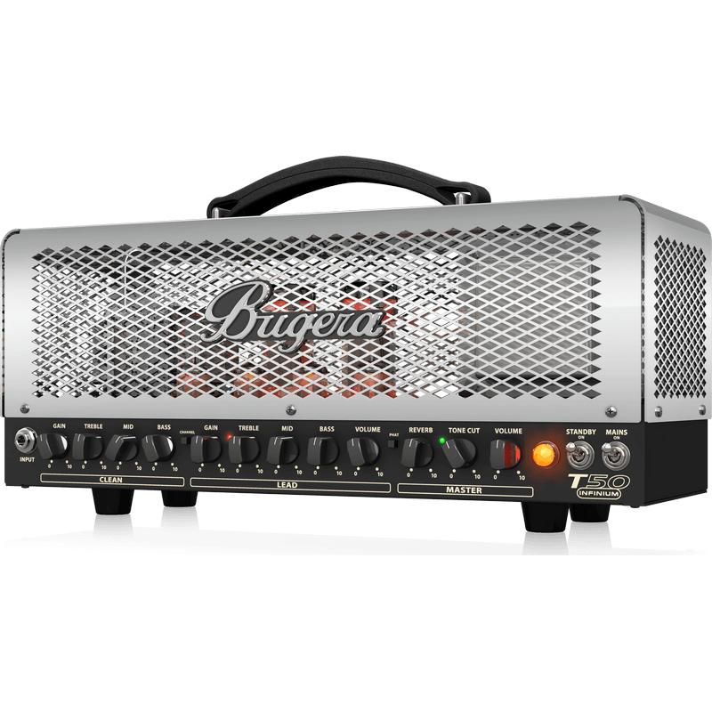 Bugera T50 INFINIUM 50-Watt Cage-Style Tube Amplifier Head-Cannon Sound And Light