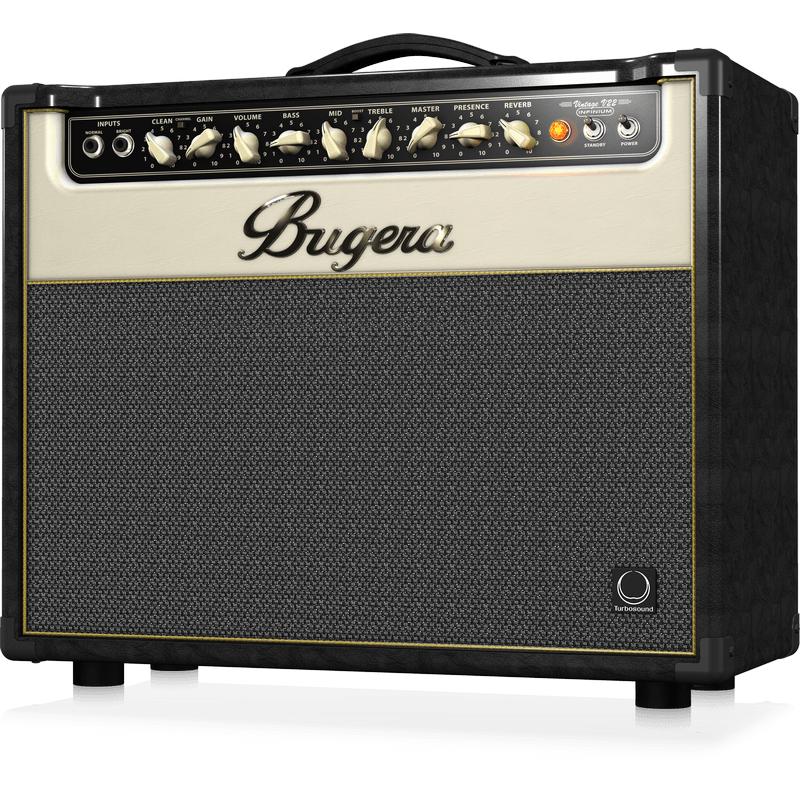 Bugera V22 INFINIUM 22-Watt Vintage 2-Channel Tube Combo-Cannon Sound And Light