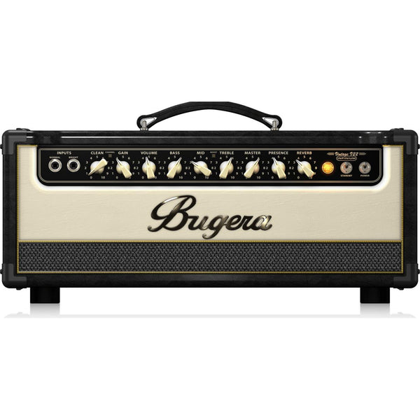 Bugera V22HD INFINIUM 22-Watt Vintage 2-Channel Tube Amplifier Head-Cannon Sound And Light