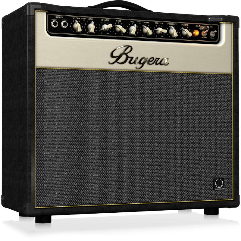 Bugera V55 INFINIUM 55-Watt Vintage 2-Channel Tube Guitar Combo-Cannon Sound And Light