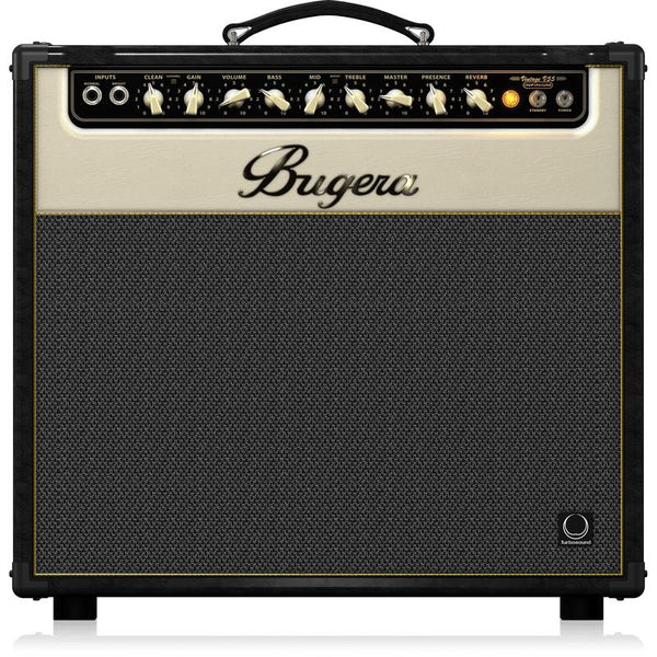 Bugera V55 INFINIUM 55-Watt Vintage 2-Channel Tube Guitar Combo-Cannon Sound And Light
