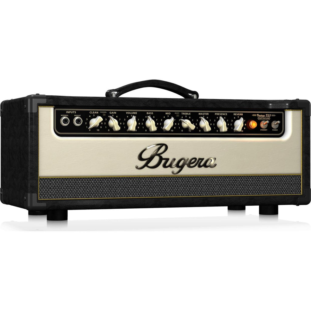 Bugera V55HD INFINIUM 55-Watt Vintage 2-Channel Tube Amplifier Head-Cannon Sound And Light