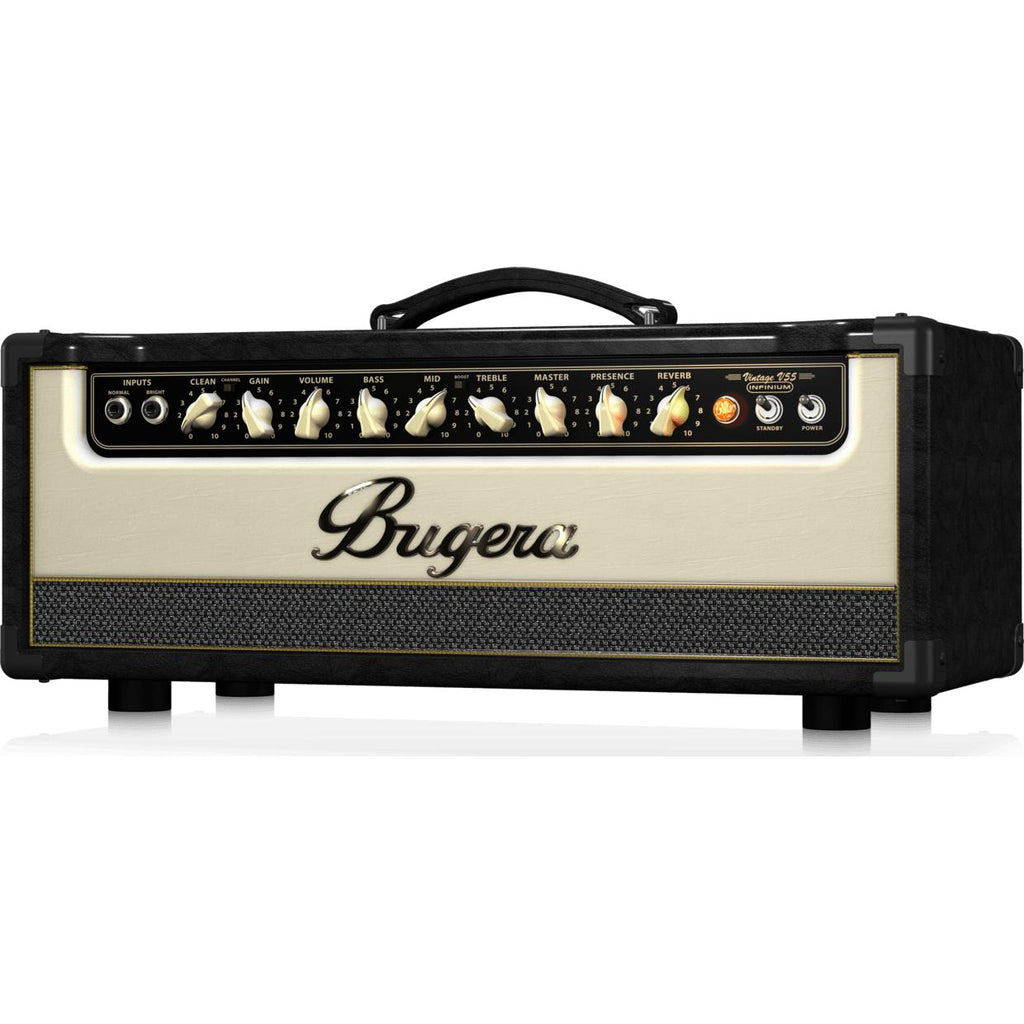 Bugera V55HD INFINIUM 55-Watt Vintage 2-Channel Tube Amplifier Head-Cannon Sound And Light