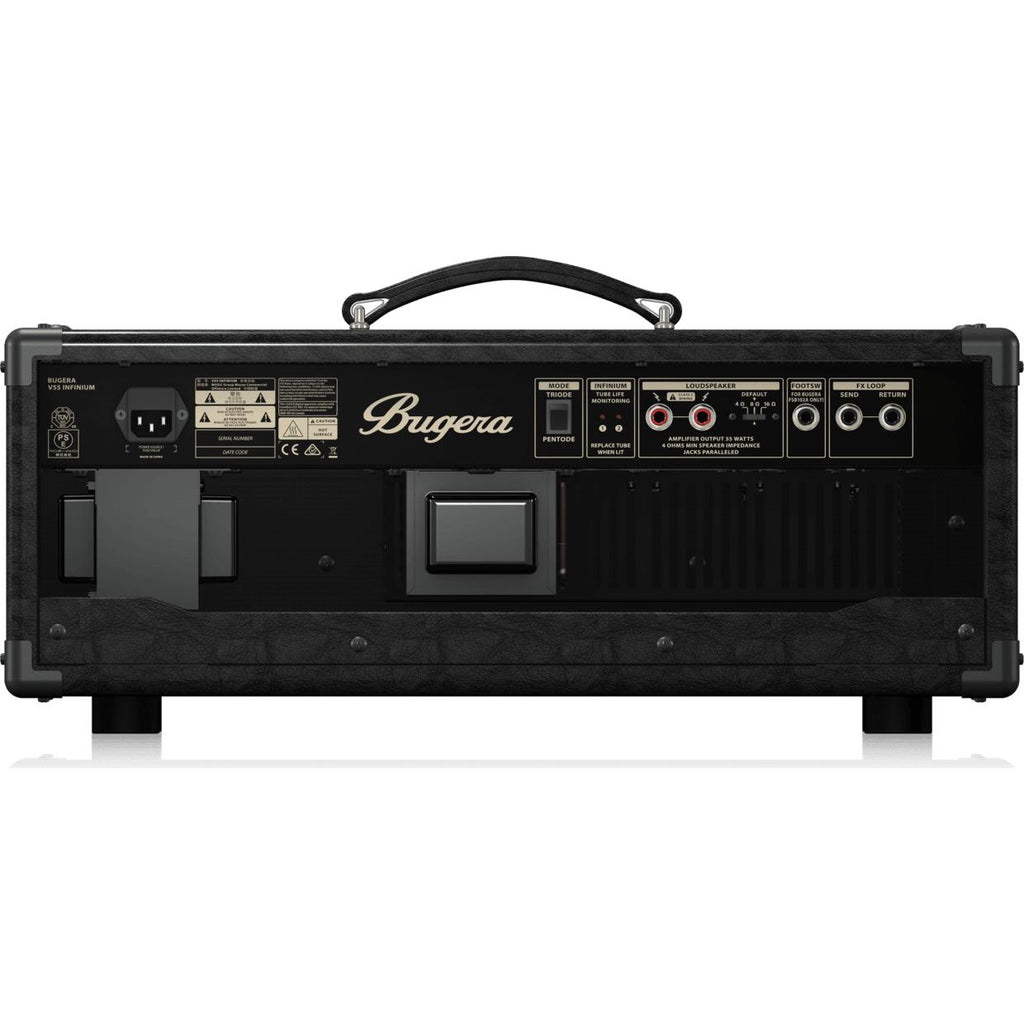 Bugera V55HD INFINIUM 55-Watt Vintage 2-Channel Tube Amplifier Head-Cannon Sound And Light
