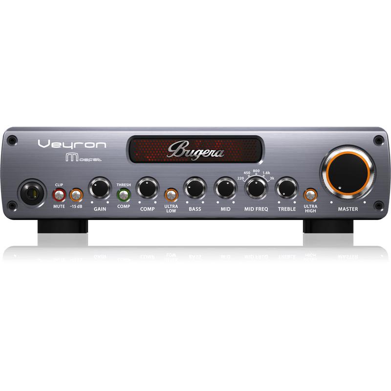 Bugera Veyron BV1001M 2,000-Watt Class-D Bass Amplifier with MOSFET Preamp-Cannon Sound And Light