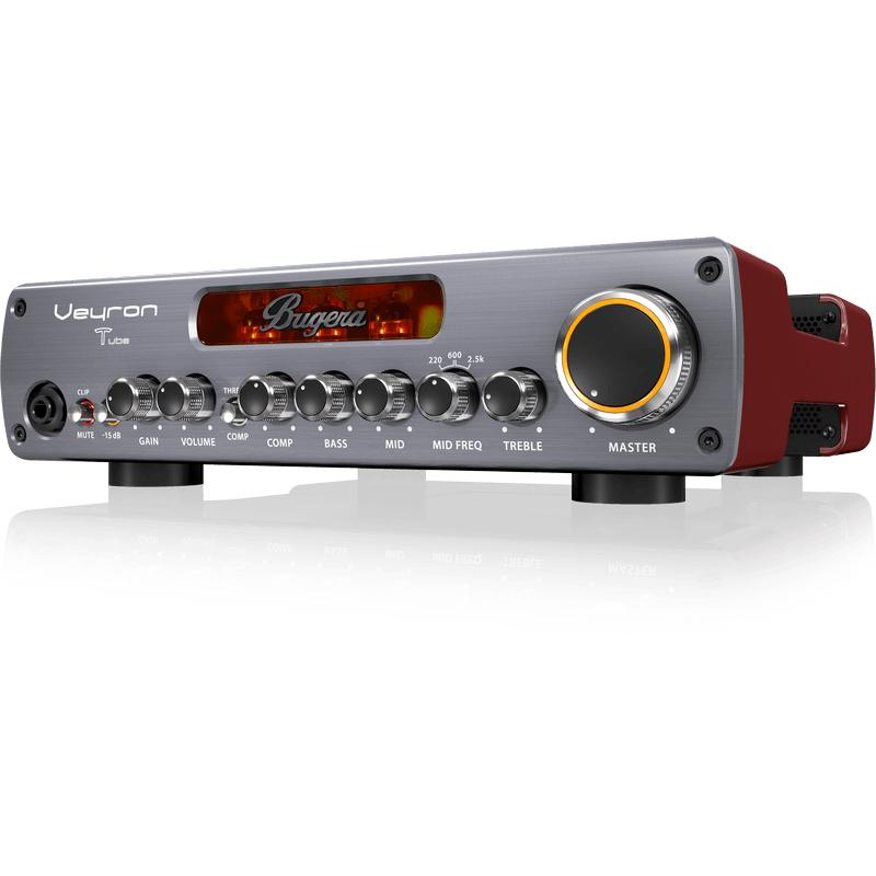 Bugera Veyron BV1001T 2,000-Watt Class-D Bass Amplifier with Tube Preamp-Cannon Sound And Light