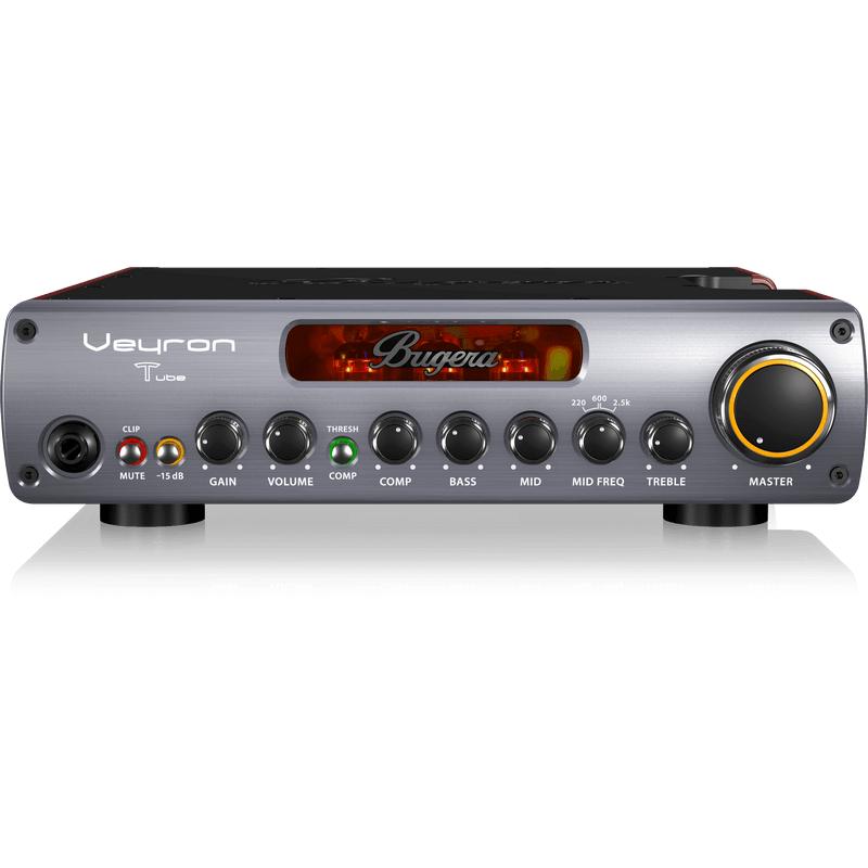Bugera Veyron BV1001T 2,000-Watt Class-D Bass Amplifier with Tube Preamp-Cannon Sound And Light