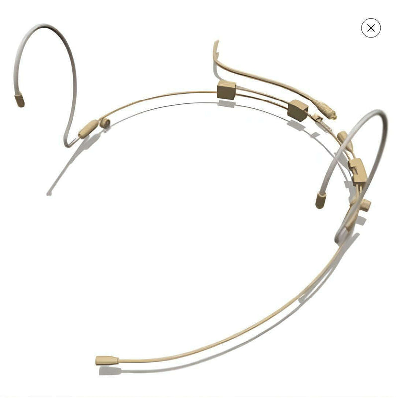 Cannon HS14T Tan Premium Double Ear-Hook Omni-Directional Headset-Cannon Sound And Light