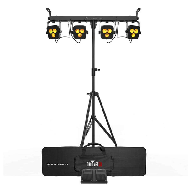 Chauvet DJ 4BAR LT QUAD BT ILS Wash Lighting Set with Bluetooth