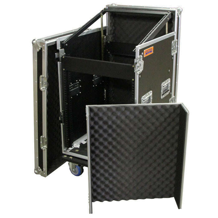 Encore 12RU Combo Rack Mount Case with 12RU Top