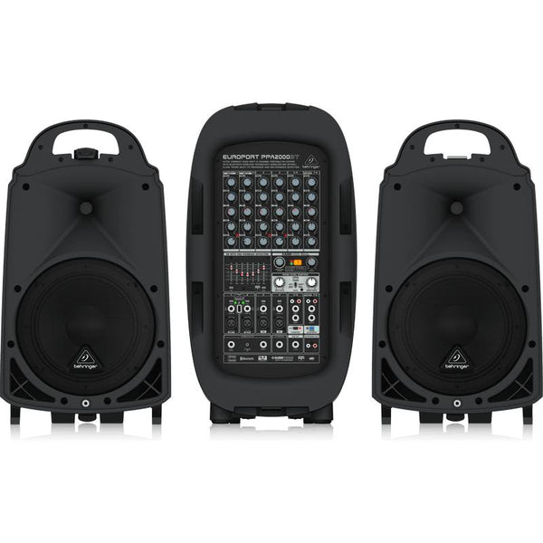 Behringer EUROPORT PPA2000BT 2000W 8-Channel Compact PA System-Cannon Sound And Light