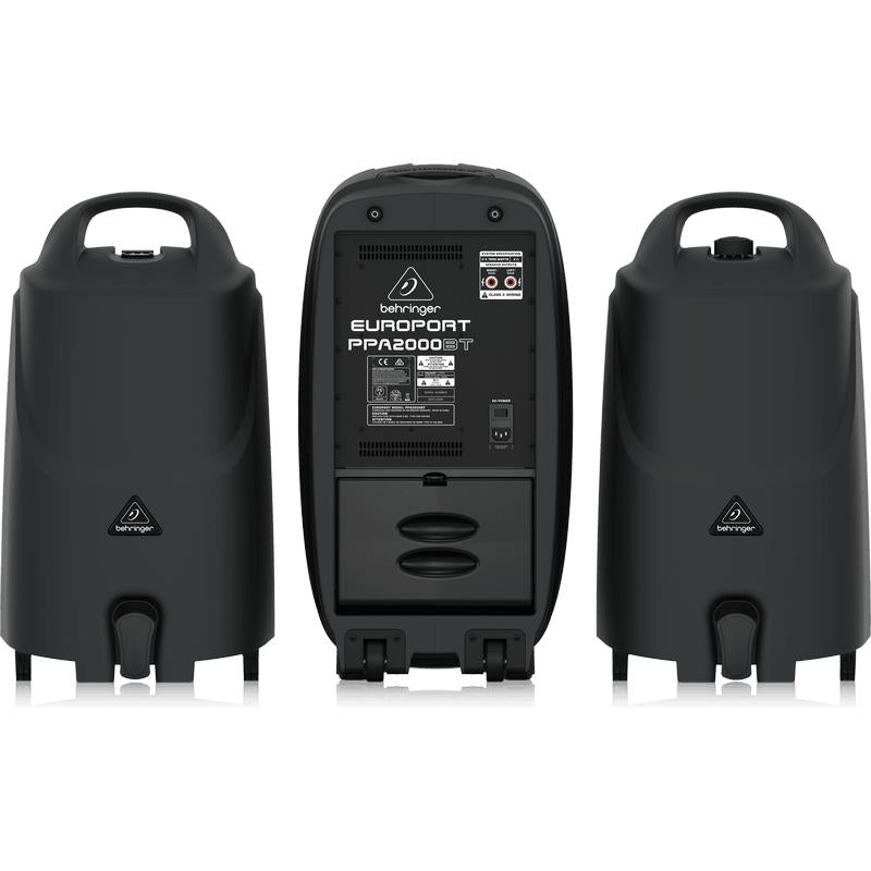 Behringer EUROPORT PPA2000BT 2000W 8-Channel Compact PA System-Cannon Sound And Light