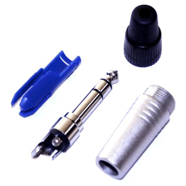 EWI 1/4" TRS Straight Phone Plug-Cannon Sound And Light