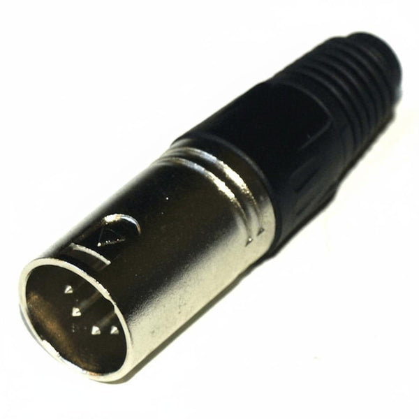 EWI Male 5-Pin XLR Connector-Cannon Sound And Light
