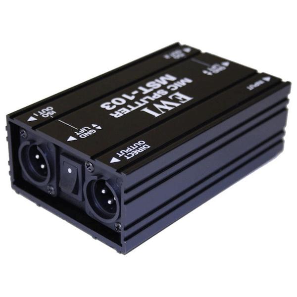 EWI MST-103 Single Channel by Three Way Isolated XLR Transformer Splitter-Cannon Sound And Light