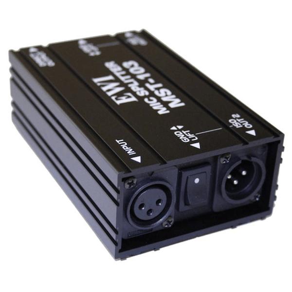 EWI MST-103 Single Channel by Three Way Isolated XLR Transformer Splitter-Cannon Sound And Light