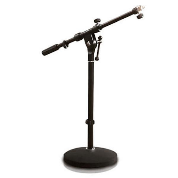 Armour Heavy Duty Cast Iron Base Desktop Microphone Stand - Suitable for Kick Drum-Cannon Sound And Light