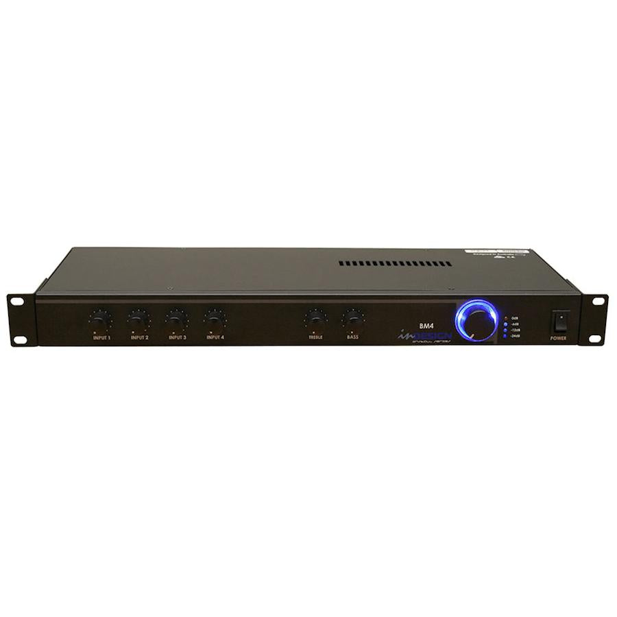 inDESIGN BM4 4 Channel Strip Mixer/Pre-amplifier-Cannon Sound And Light