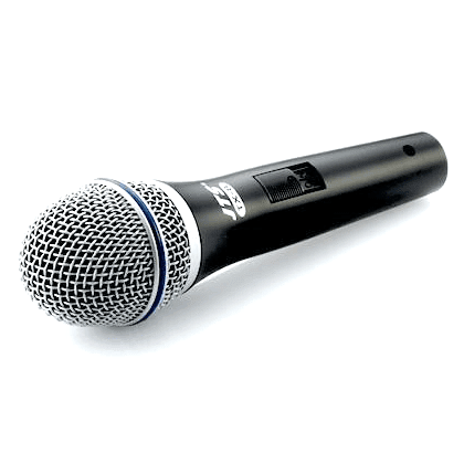 JTS TX-8 Dynamic Vocal Microphone, Boom Stand and Cable Package