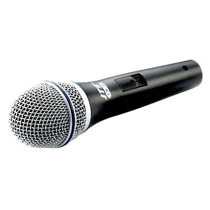 JTS TX-8 Dynamic Vocal Microphone with 20 Foot Female to Male XLR Cable-Cannon Sound And Light
