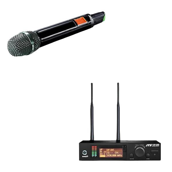 JTS UF-20 Single Channel Handheld Wideband Wireless System (624-694 MHz)-Cannon Sound And Light
