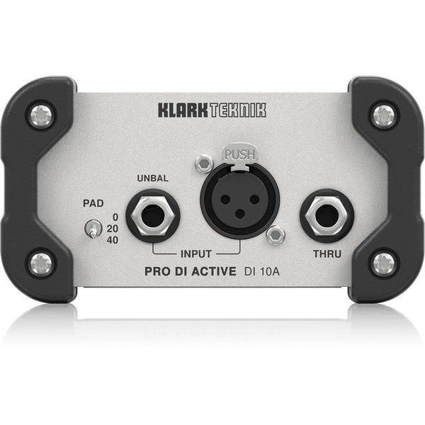 Klark Teknik DI 10A Active DI Box with Midas Transformer-Cannon Sound And Light