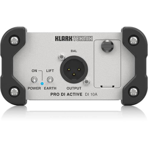 Klark Teknik DI 10A Active DI Box with Midas Transformer-Cannon Sound And Light