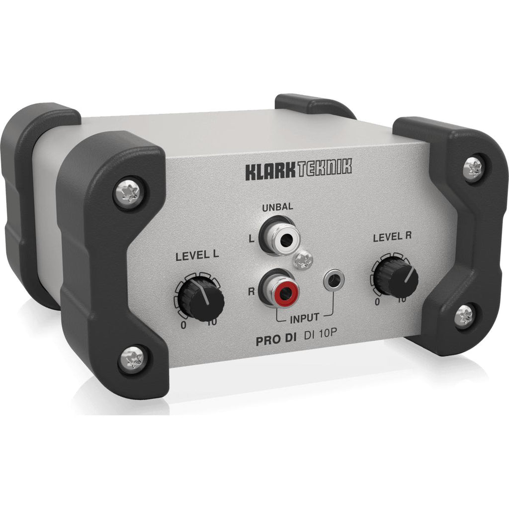Klark Teknik DI 10P Passive DI Stereo In-Mono Out-Cannon Sound And Light