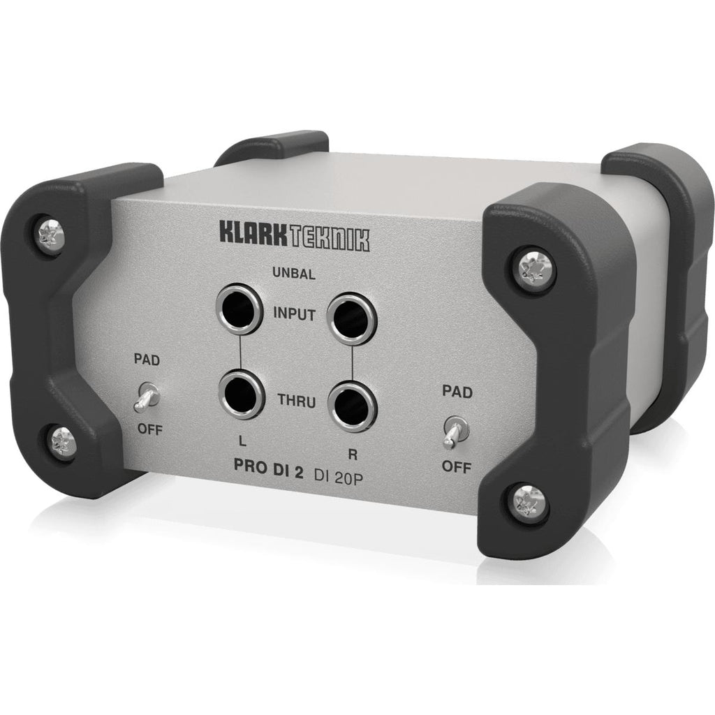 Klark Teknik DI 20P Passive Stereo DI Box-Cannon Sound And Light