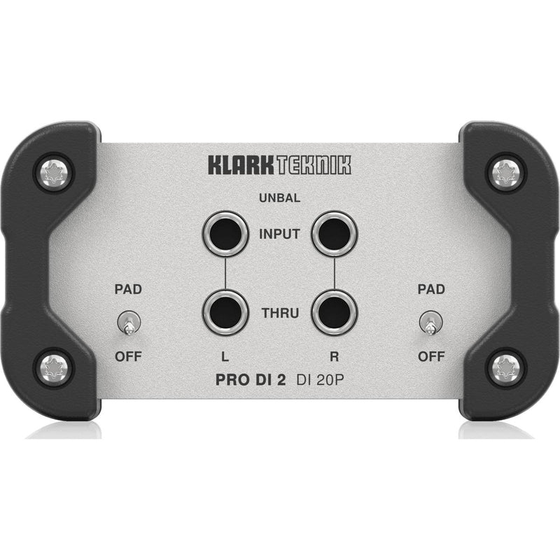 Klark Teknik DI 20P Passive Stereo DI Box-Cannon Sound And Light