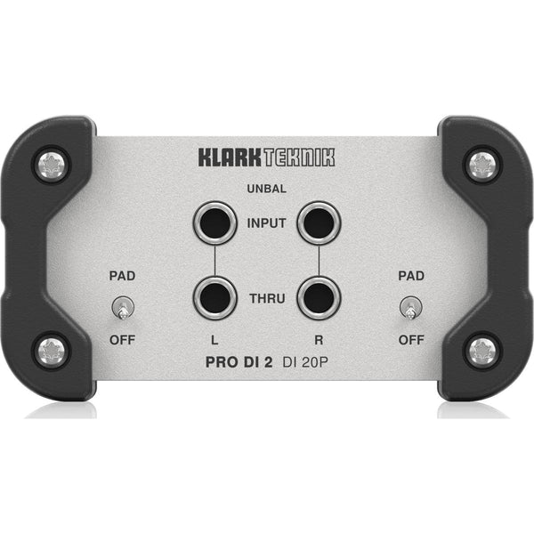 Klark Teknik DI 20P Passive Stereo DI Box-Cannon Sound And Light